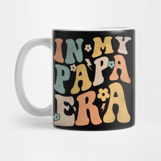 Retro Groovy In My Papa Era Father's Day Mug